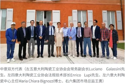 ag亚娱集团与意大利瓷砖协会相助图片